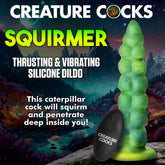 Creature Cocks Squirmer 22.3 Centimeter USB Rechargeable Thrusting Fantasy Dildo DONGS Thrusting